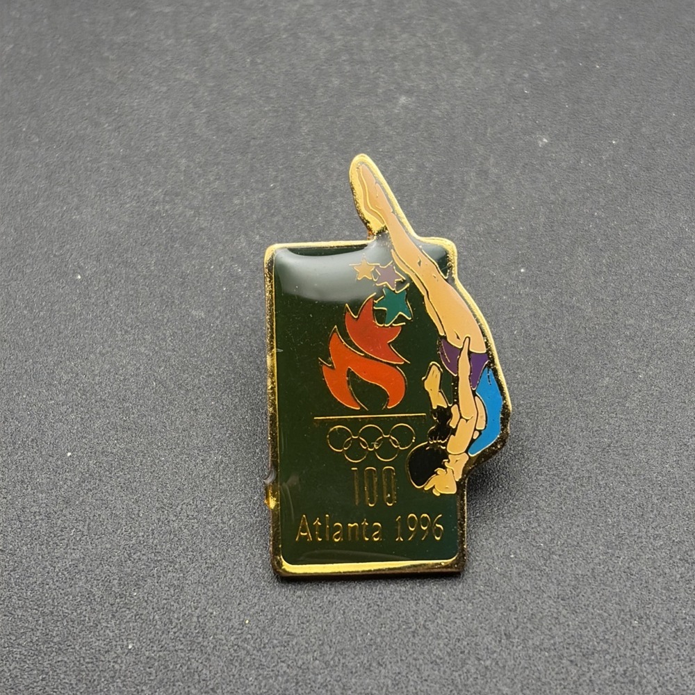 Vintage 1996 Atlanta‎ Olympics Diving Event Lapel Hat Pin